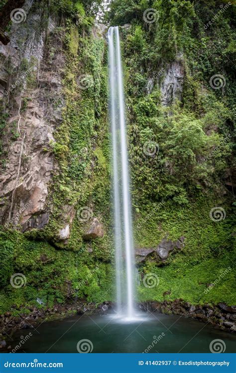 Camiguin Island Waterfall stock image. Image of camiguin - 41402937