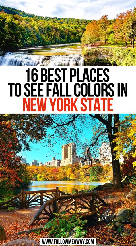 16 Best Places to see Fall Foliage in New York State in 2023 | East ...