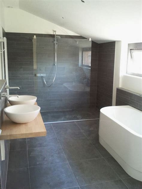 37 grey slate bathroom wall tiles ideas and pictures 2022