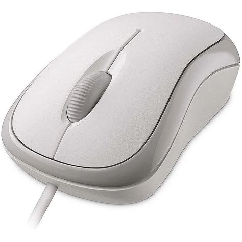 Microsoft Basic Optical Mouse, White (4YH-00008)