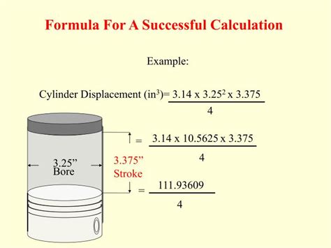 PPT - Small Engine Displacement Calculations PowerPoint Presentation - ID:2752460