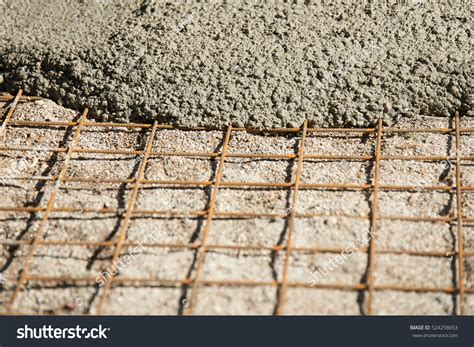 Construction Cement Screed Stock Photo 524258653 | Shutterstock