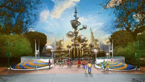 PHOTO: New Tomorrowland Entrance Concept Art Revealed for Disneyland ...