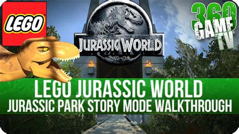 Lego Jurassic World - Jurassic Park Full Story Mode Walkthrough (No Commentary - No Cutscenes ...