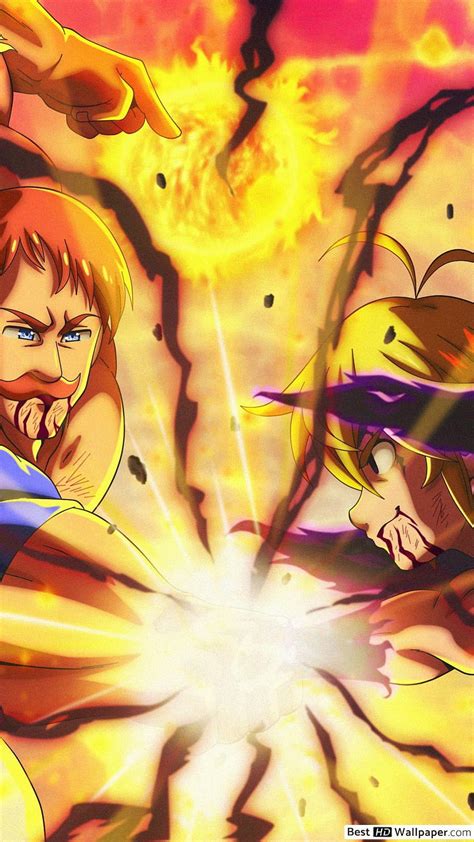 Escanor Vs Meliodas FanArt, escanor iphone HD phone wallpaper | Pxfuel