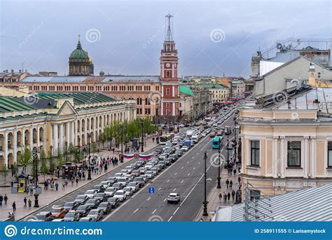 View from the Roof of Nevsky Prospekt, the Architecture of the City and ...