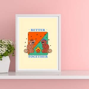 Better Together Printable Poster Classroom Wall Decor - Etsy