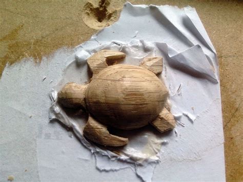 Easy Carved Wooden Turtle DIY | Wood carving for beginners, Simple wood carving, Dremel wood carving