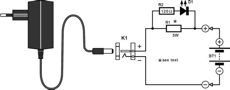 NiCd Battery Charger Circuit Diagram