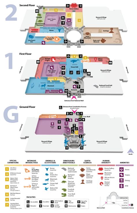 Natural History Museum Map