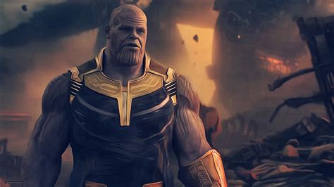 Thanos Avengers Infinity War Artwork Wallpaper, HD Movies 4K Wallpapers, Images and Background ...