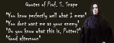 Funny Snape Quotes - Harry Potter Photo (17340010) - Fanpop