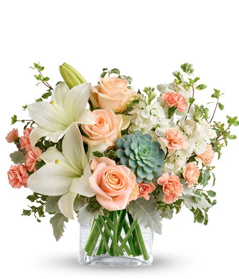 Southern Peach Bouquet - flowersusa.net