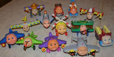 Lot of Wooden 'Jay Jay the Jet Plane' Characters and Buildings | #371372793