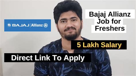 Bajaj Allianz Careers for Freshers 2020 | Upto ₹ 5.5 Lakh Salary | Jobs ...