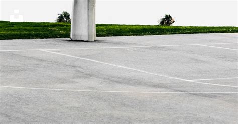 Architectural photography of gray and orange basketball hoop photo ...