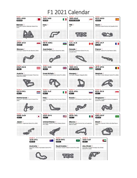 Formel 1 Kalender 2021 Ios, F1 2021 Calendar Download Iphone - sixanoqkz