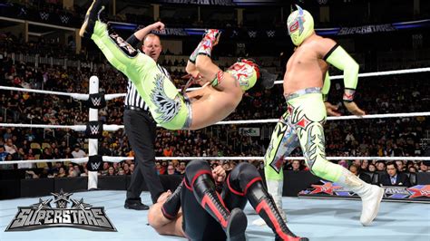 The Lucha Dragons vs. The Ascension: WWE Superstars, March 13, 2015 ...