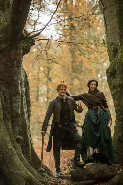 Outlander Behind the Scenes Photos | POPSUGAR Entertainment