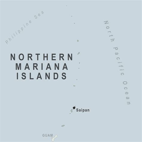 Northern Mariana Islands (U.S.), including Saipan, Tinian, and Rota ...