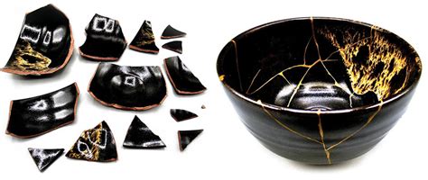 Kintsugi Pottery: Mending Imperfection with Gold