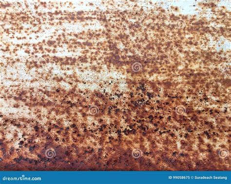 Abstract Colorful Rusty on Sheet Metal Stock Image - Image of grain ...