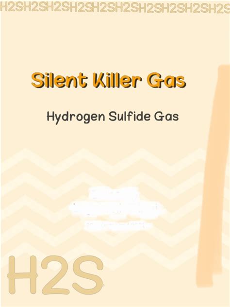 H2S Gas Properties and Hazards | PDF | Sulfur Dioxide | Chemistry