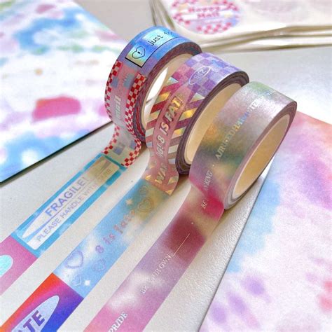 China Wholesale custom printed your own design washi tape set suppliers factory and suppliers ...