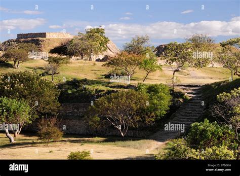 Ancient city of Monte Alban, Mexico Stock Photo - Alamy