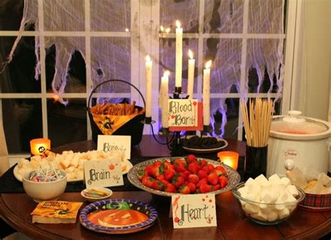 Halloween Party Food Ideas...The Blood Bar ~ Emily Leyland