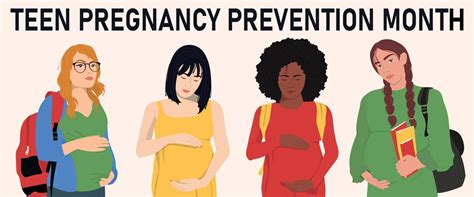 Teen pregnancy prevention month 22735706 Vector Art at Vecteezy