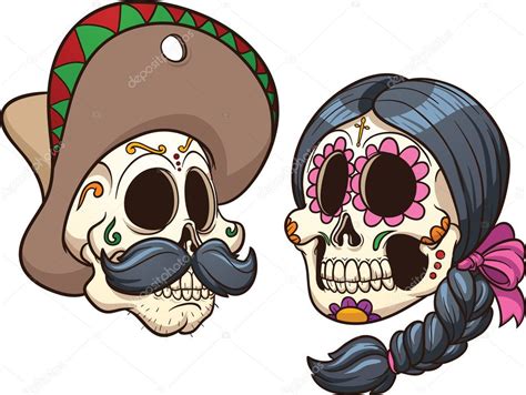 Calaveritas mexicanas — Archivo Imágenes Vectoriales © memoangeles #30263655