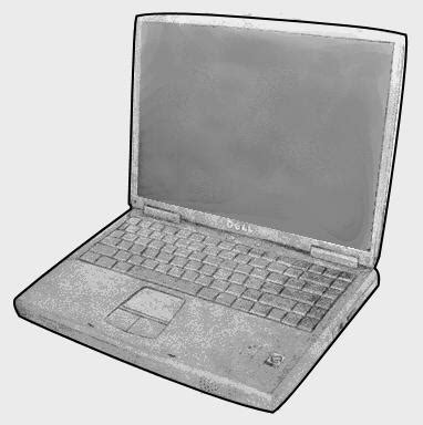 dell inspirion laptop sketch by ghbarratt on DeviantArt