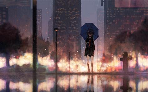 Rain Anime Girl Wallpapers - Top Free Rain Anime Girl Backgrounds ...