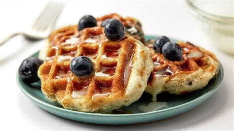 Blueberry Biscuit Waffles Recipe - Pillsbury.com