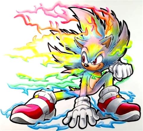 Hyper Sonic | Arte erizo, Dibujos en cuadricula, Dibujos