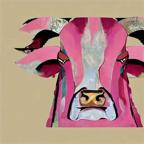 Painting in style of “Beef” credits, abstract, use m... | OpenArt