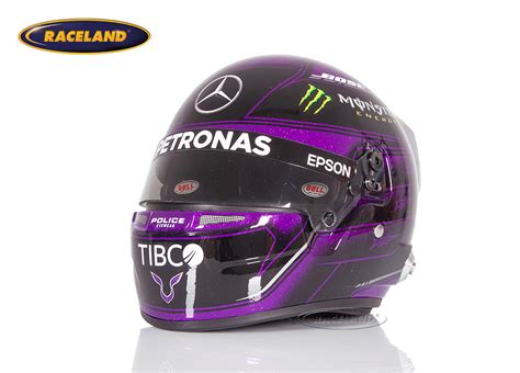 Helmet Bell Lewis Hamilton Mercedes AMG Petronas F1 2020 Black Lives ...