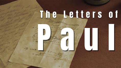 The Letters of Paul (Part 1) - Rock of Ages AOG