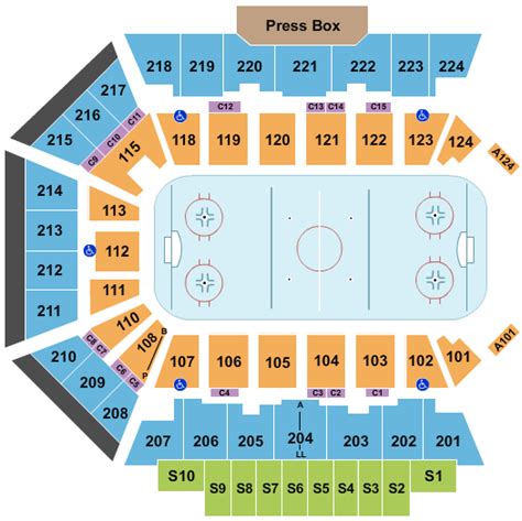 Bmo Harris Bank Center Seating Chart | Bmo Harris Bank Center Event 2024 Tickets & Schedule ...