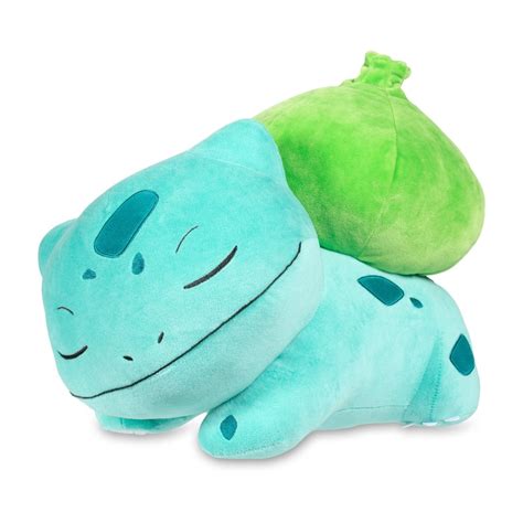 Sleeping Bulbasaur Poké Plush - 16 In. | Pokémon Center Official Site