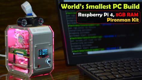 World’s Smallest Raspberry Pi Computer Build, Raspberry Pi 4 8GB Gaming Mini PC, Smallest PC ...