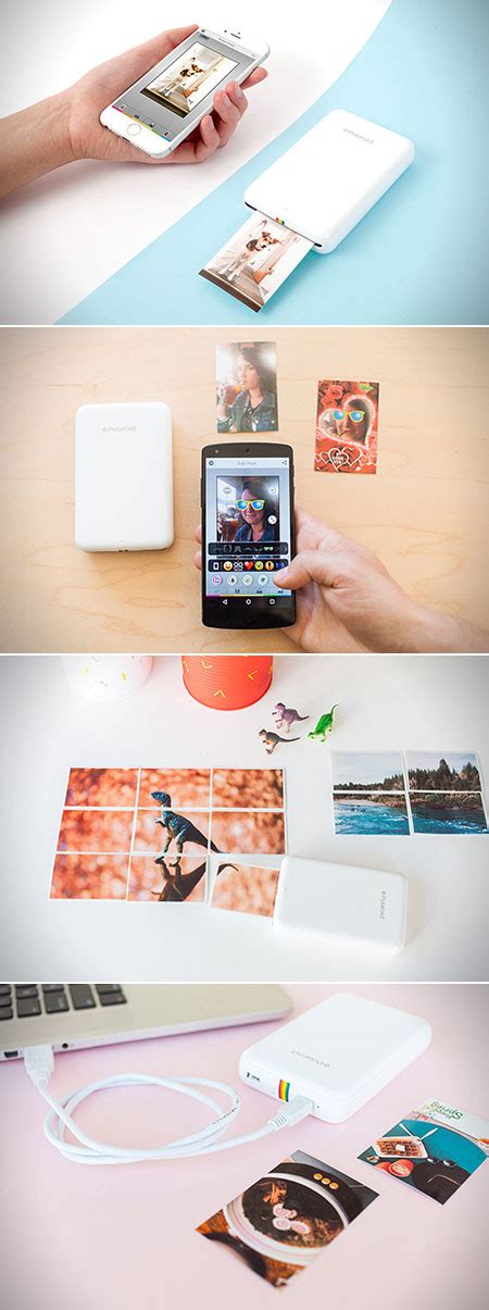 Polaroid Zip Mobile Printer Fits in Your Pocket, Doesn't Use Ink - TechEBlog