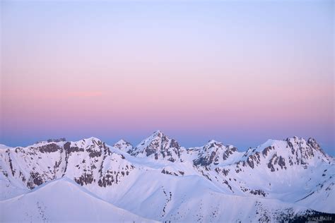 A Snowy Sunrise in the San Juans | Mountain Photography by Jack Brauer