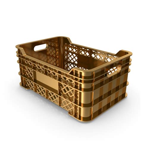 Gold Crate PNG Images & PSDs for Download | PixelSquid - S11960174A