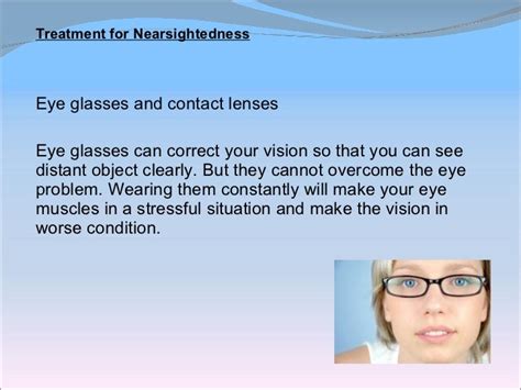 Treatment for Nearsightedness - Simple Tips to Fix Myopia