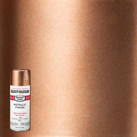 Rust-Oleum Stops Rust 11 oz. Bright Coat Rose Gold Spray Paint (6-Pack)-344733 - The Home Depot