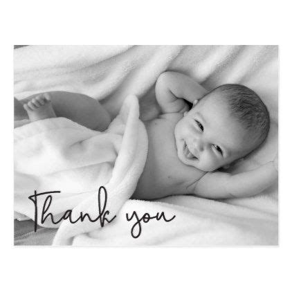 Baby thank you Paper Greeting Cards lifepharmafze.com