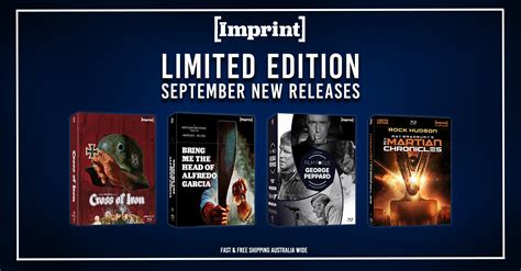 Imprint Films Limited Edition deluxe Blu-Ray - Via Vision