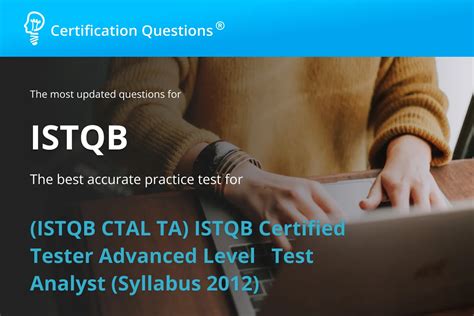 Guide to ISTQB Advanced Level Test Analyst Practice Test